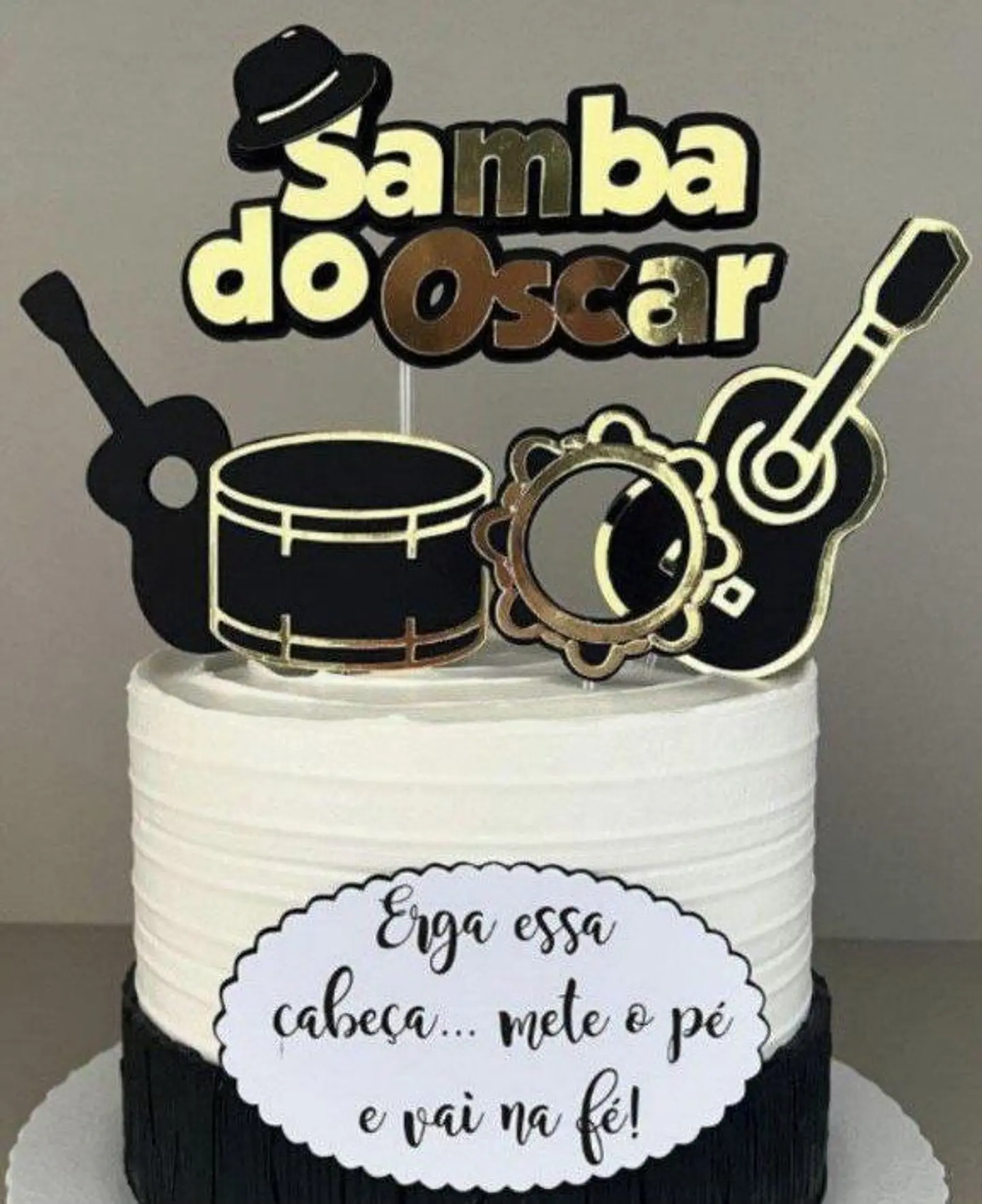 Arquivo de Corte Topo de Bolo Samba 1