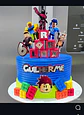 Arquivo de Corte Topo de Bolo Roblox com Lego 3D - Thumbnail 2