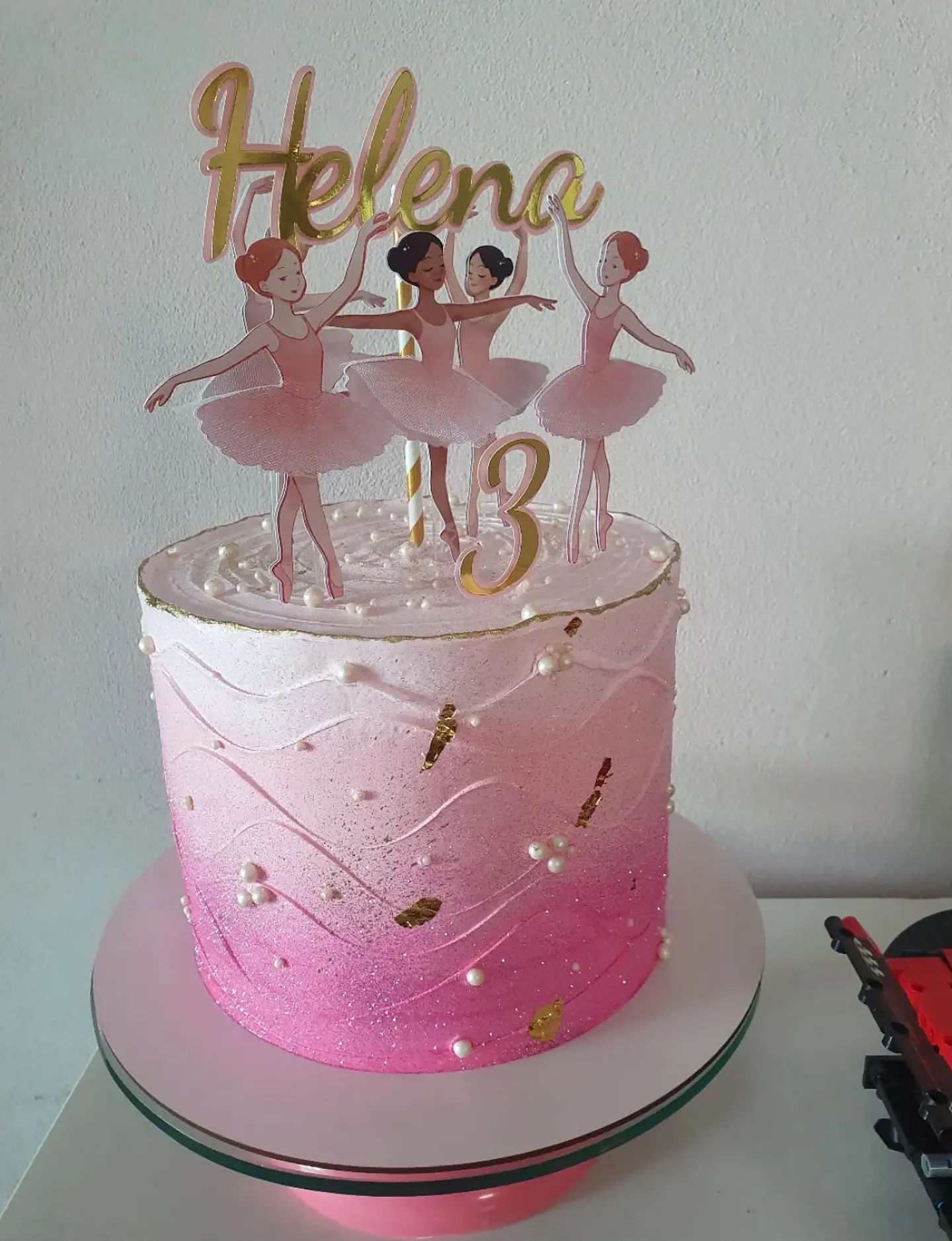 Arquivo de Corte Topo de Bolo Bailarinas 2
