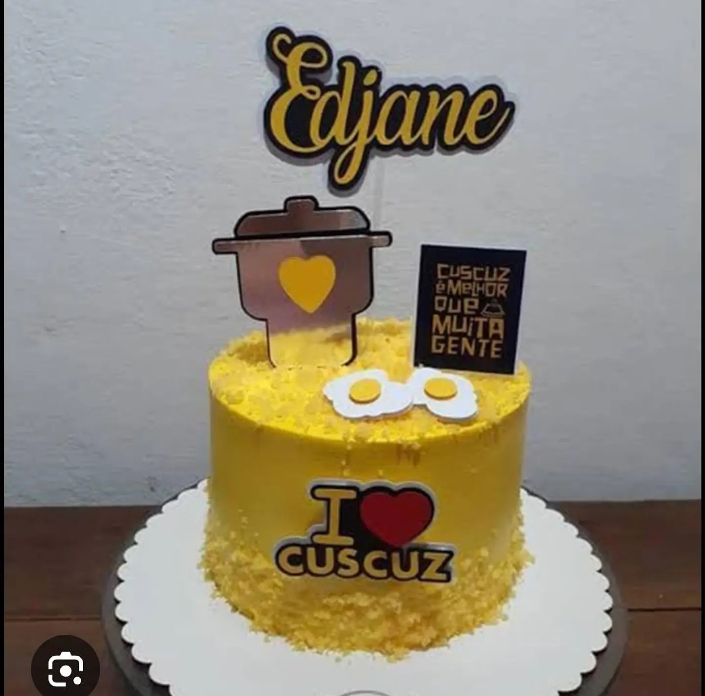 Arquivo de Corte Topo de Bolo Cuscuz 1