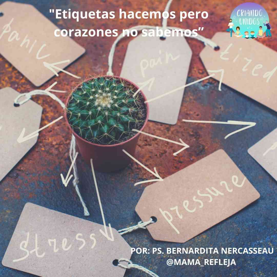  “Etiquetas hacemos pero corazones no sabemos” 