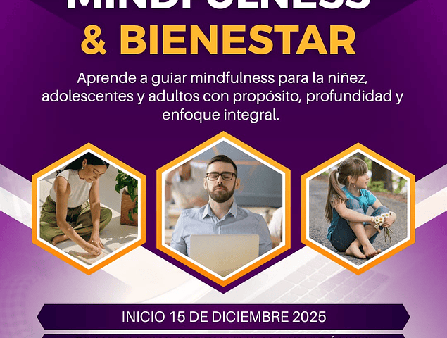 SALDO DIPLOMADO MINDFULNESS INICIO 15 DE DICIEMBRE 25 