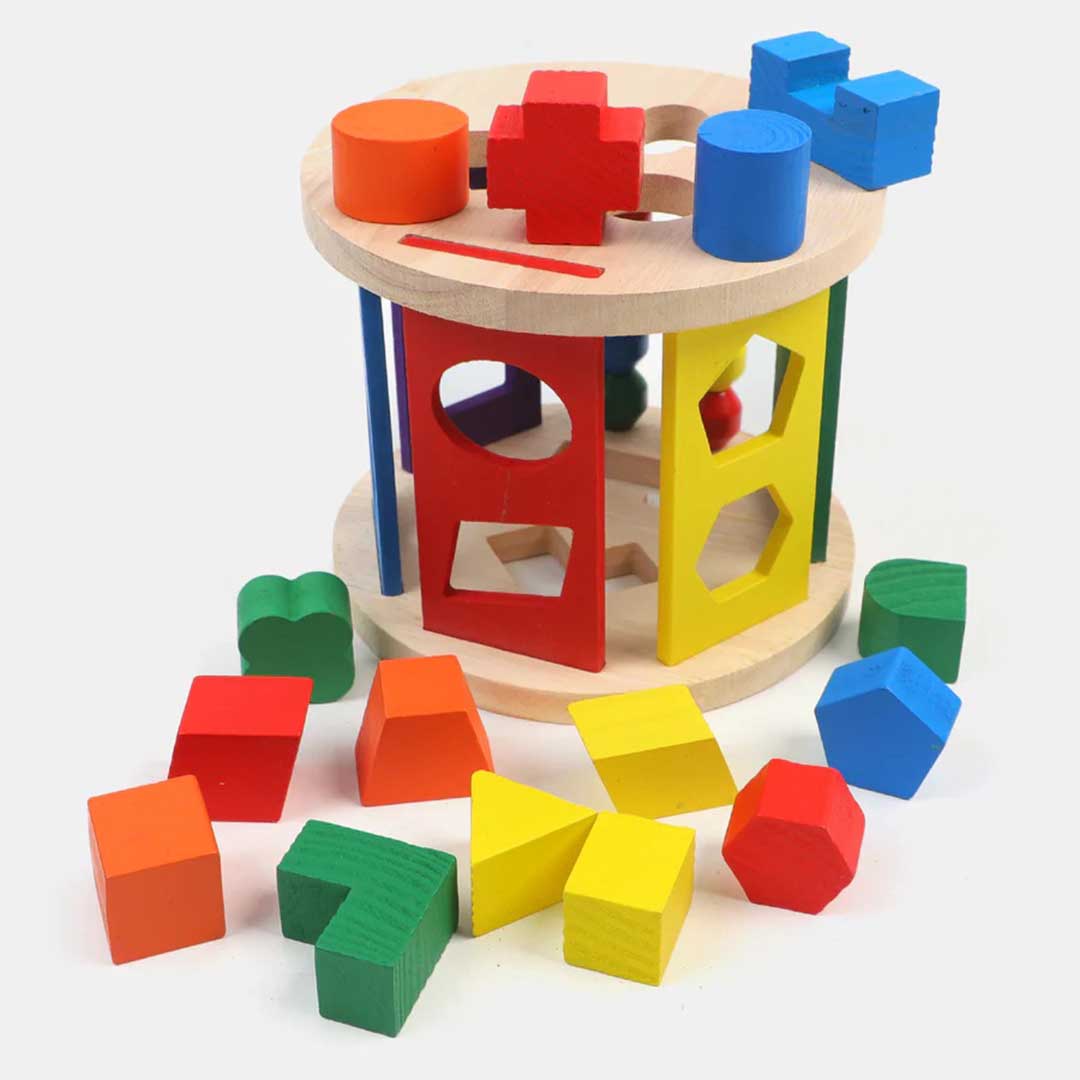Cilindro multifuncional de madera