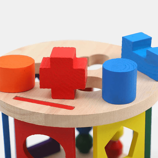 Multifunctional wooden cylinder