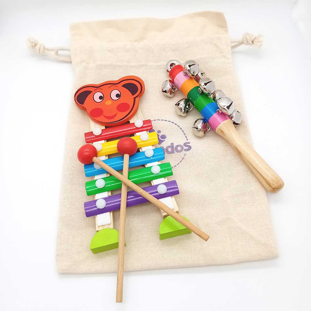 Bag Melodía de madera