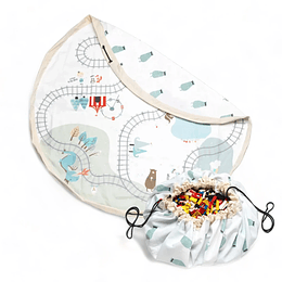 Manta organizadora de juguetes 