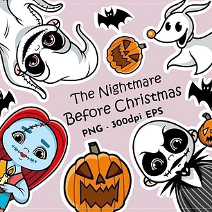 KIT DIGITAL THE NIGTMARE BEFORE CHRISTIMAS