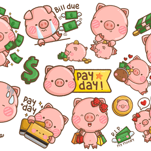 KIT DIGITAL PORQUINHO (PNG)