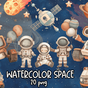 KIT DIGITAL ASTRONAUTA (PNG)