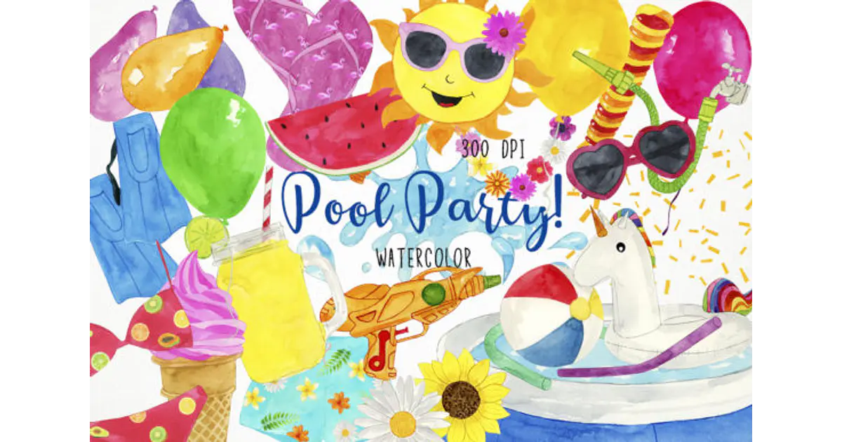 KIT DIGITAL POOL PARTY (PNG)