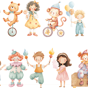 KIT DIGITAL PARQUE DE DIVERSÃO (PNG)