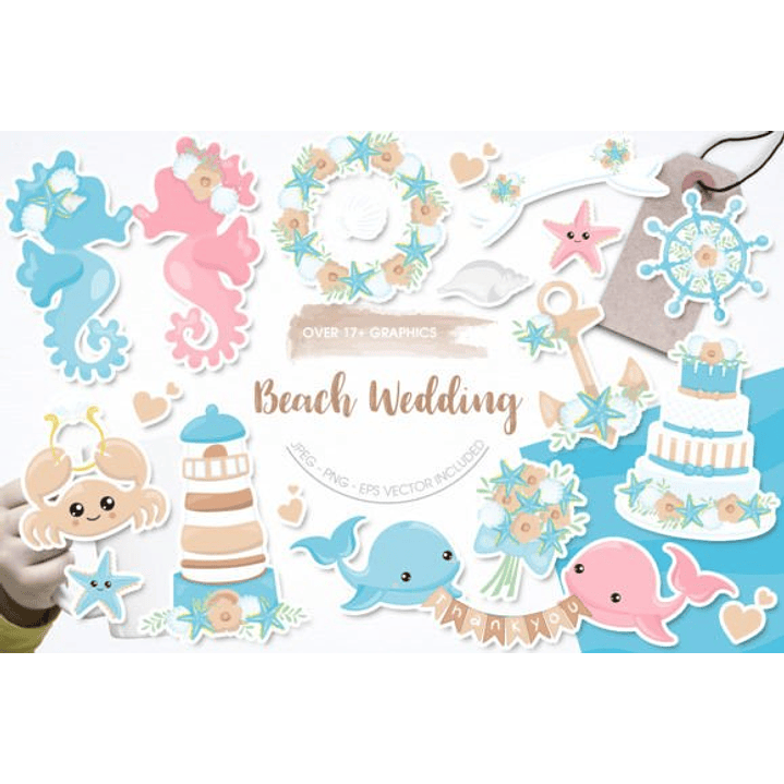 KIT DIGITAL FUNDO DO MAR (PNG) 1