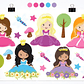 KIT DIGITAL PRINCESAS (PNG) - Thumbnail 1