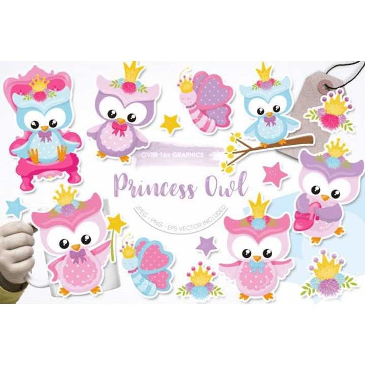 KIT DIGITAL CORUJINHA (PNG) 1