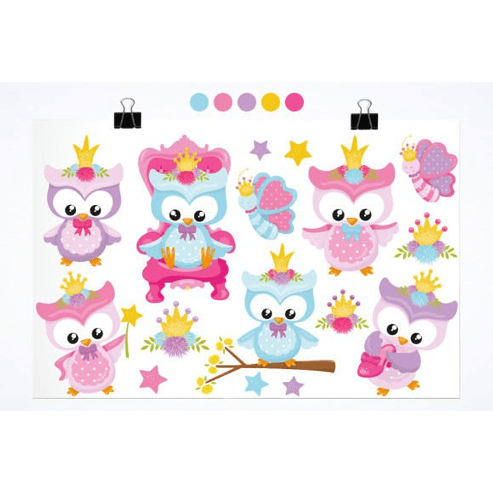 KIT DIGITAL CORUJINHA (PNG) 2