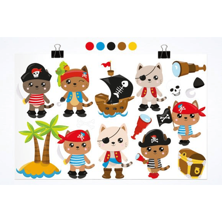 KIT DIGITAL PIRATAS (PNG) 2