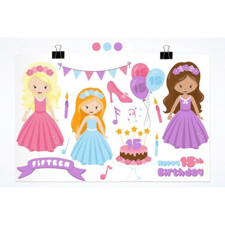 KIT DIGITAL 15 ANOS (PNG) 2