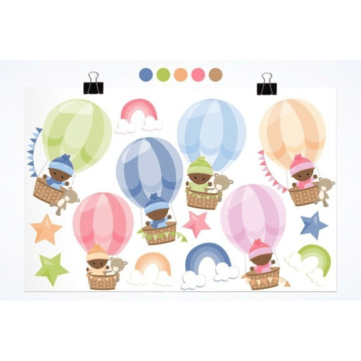 KIT DIGITAL BALÕES (PNG) 2