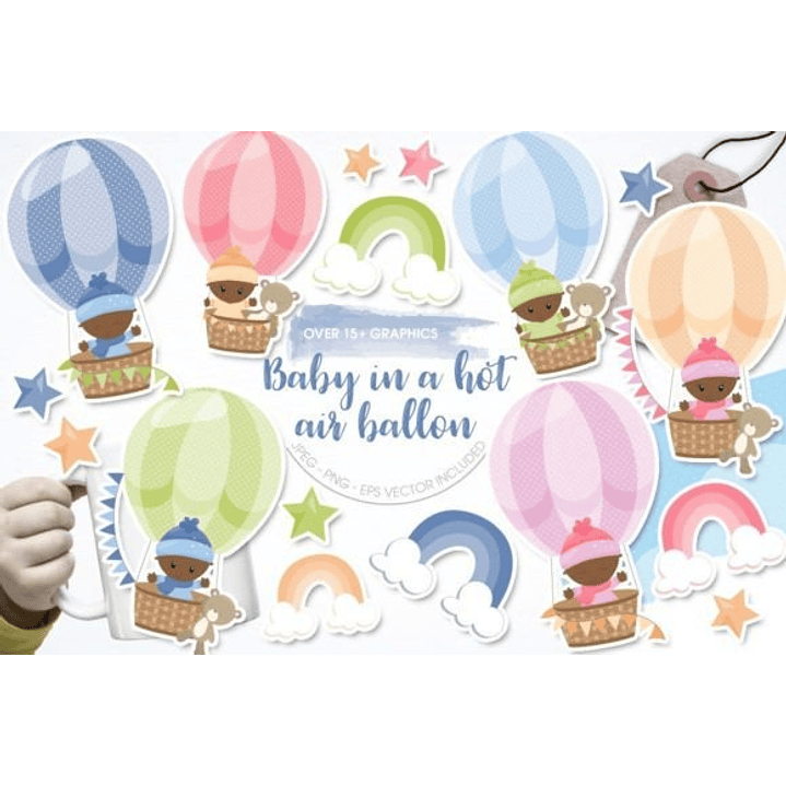 KIT DIGITAL BALÕES (PNG) 1