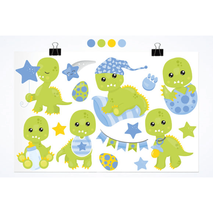 KIT DIGITAL DINOSSAUROS (PNG) 2