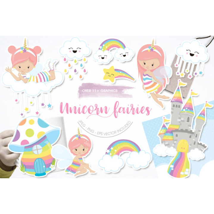 KIT DIGITAL UNICORNIO (PNG) 1