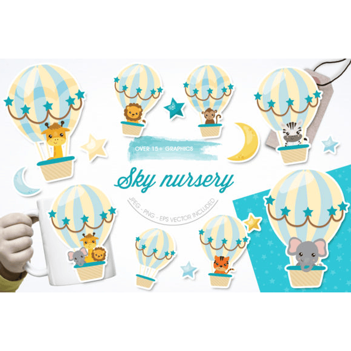 KIT DIGITAL BALÕES (PNG) 1