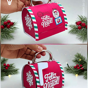 ARQUIVO DE CORTE PORTA CANECA CAIXA DE CORREIOS NATALINO  NATAL (STUDIO E PDF)