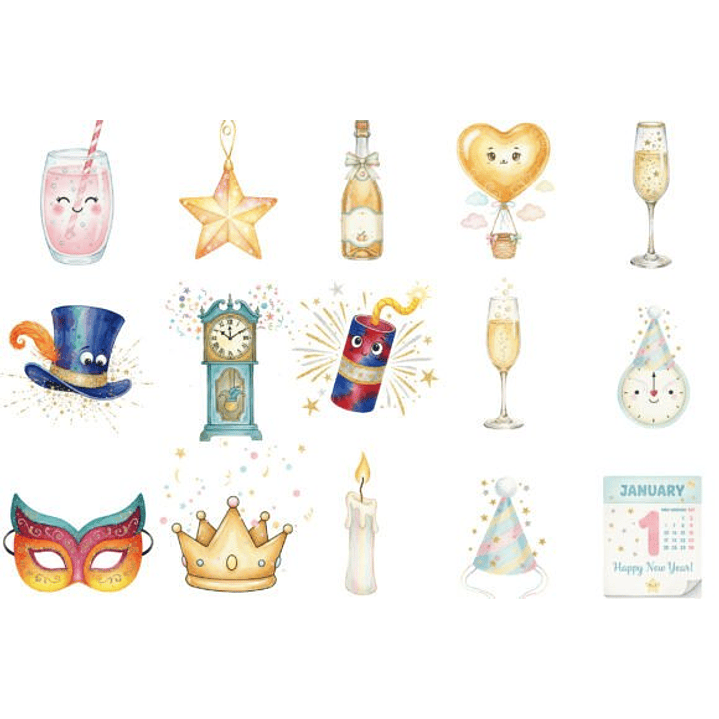 KIT DIGITAL ANO NOVO (PNG) 3