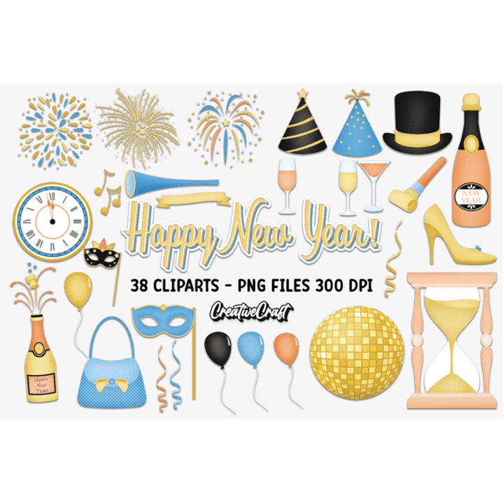 KIT DIGITAL ANO NOVO (PNG) 1