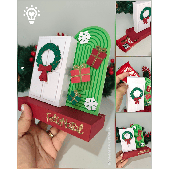 ARQUIVO DE CORTE CENTRO DE MESA NATALINO / NATAL (STUDIO E PDF) 1