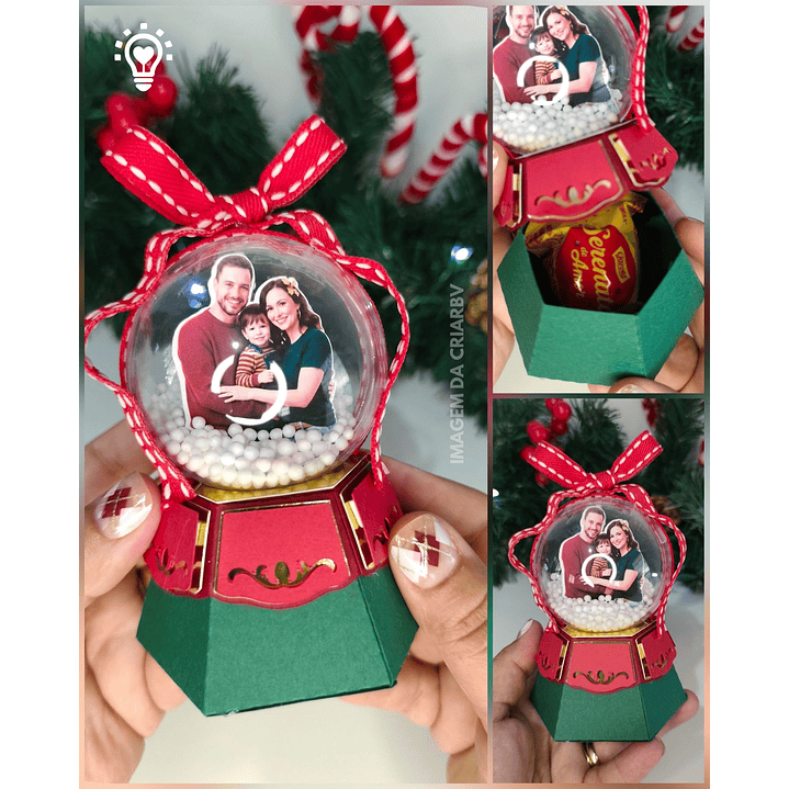 ARQUIVO DE CORTE GLOBO DE NEVE NATALINO (STUDIO E PDF) 1