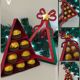 ARQUIVO DE CORTE ARVORE DE NATAL PARA DOCES (STUDIO E PDF)