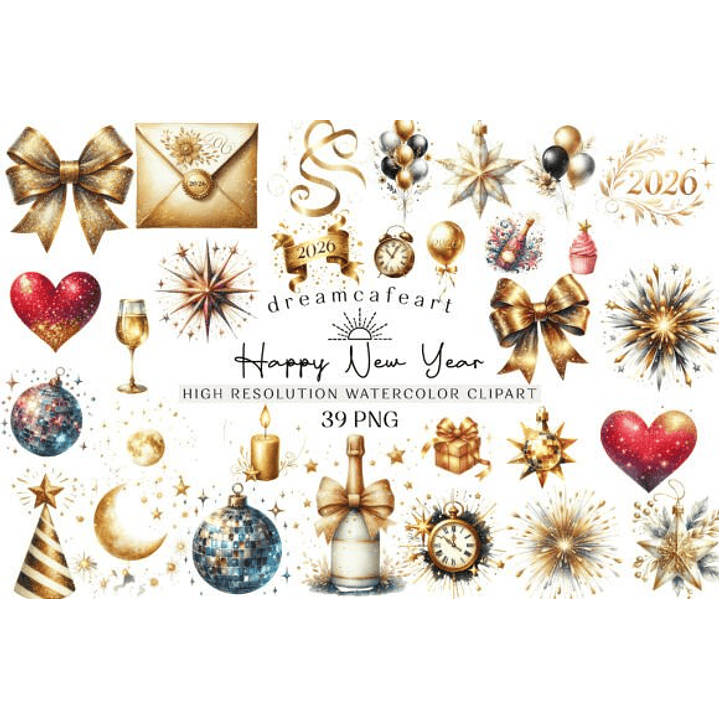 KIT DIGITAL ANO NOVO (PNG) 1