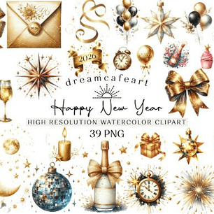 KIT DIGITAL ANO NOVO (PNG)