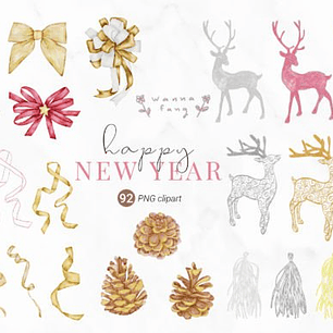 KIT DIGITAL ANO NOVO (PNG)