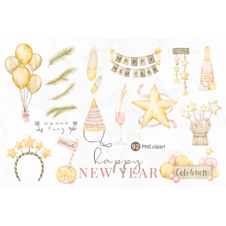 KIT DIGITAL ANO NOVO (PNG) 3