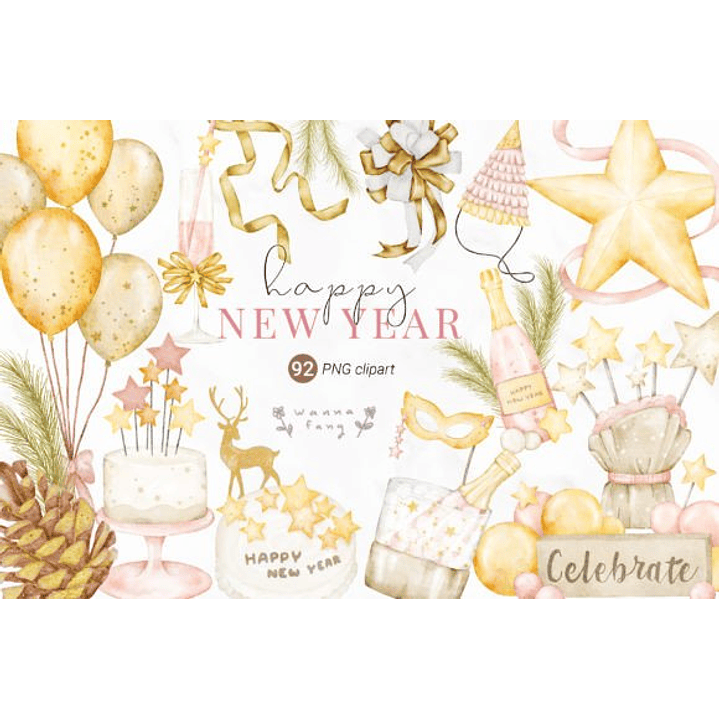 KIT DIGITAL ANO NOVO (PNG) 1