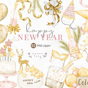 KIT DIGITAL ANO NOVO (PNG)