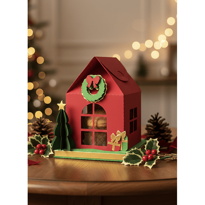 ARQUIVO DE CORTE CAIXA PARA MINI PANETONE NATAL (STUDIO E PDF) 1