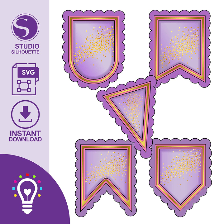 ARQUIVO DE CORTE MOCKUPS DE BANDEIRAS SHAKER (STUDIO E SVG) 1