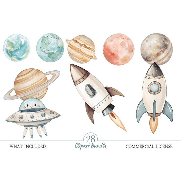 KIT DIGITAL ASTRONAUTA (PNG) 2