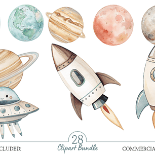 KIT DIGITAL ASTRONAUTA (PNG)