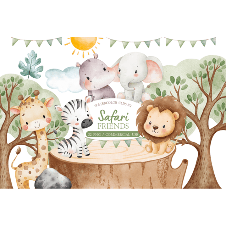 KIT DIGITAL SAFARI (PNG) 1