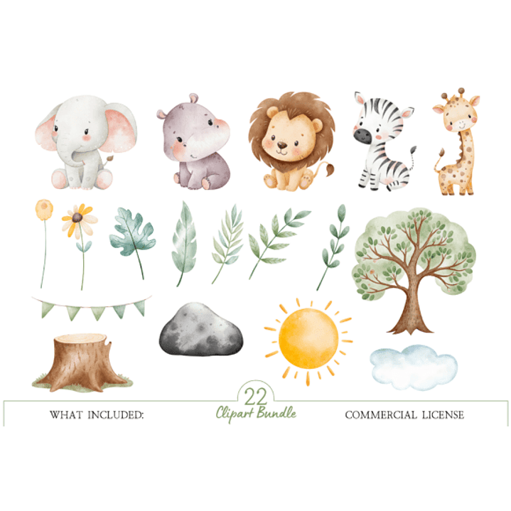 KIT DIGITAL SAFARI (PNG) 2