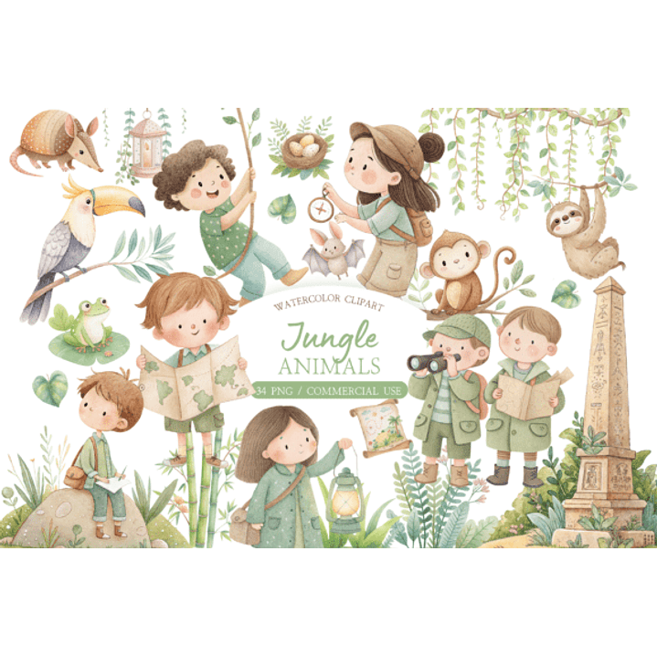 KIT DIGITAL SAFARI (PNG) 1