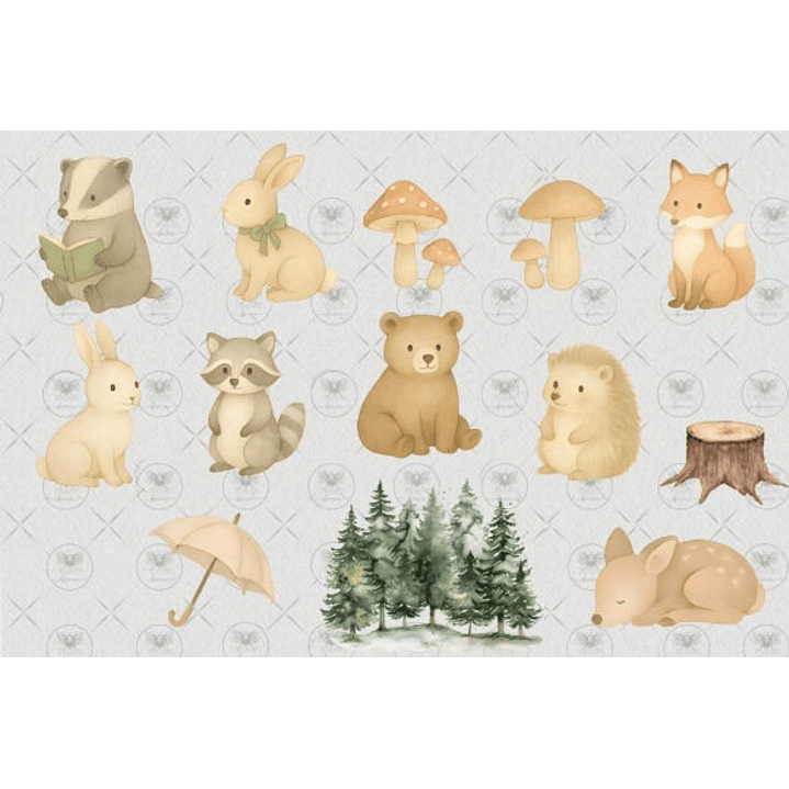 KIT DIGITAL BOSQUE (PNG) 2