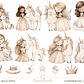 KIT DIGITAL PRINCESAS (PNG) - Thumbnail 2