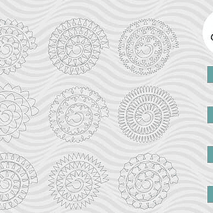 ARQUIVO DE CORTE MOLDES DE FLORES  (PNG)