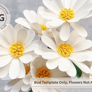 ARQUIVO DE CORTE MOLDES DE FLORES (PNG)