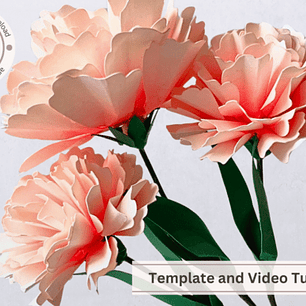 ARQUIVO DE CORTE MOLDES DE FLORES (PNG)